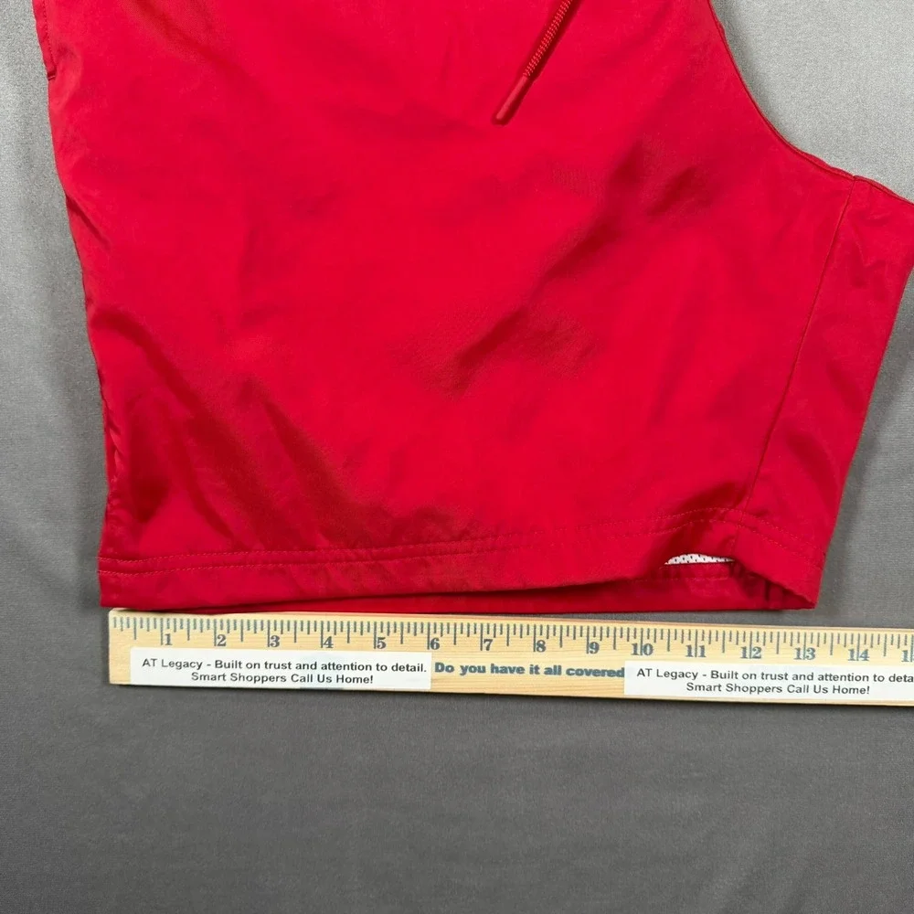 Jordan Essentials Men Large Red Poolside Nylon Mesh Lined Shorts CZ4751-687 Cas.